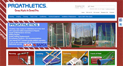 Desktop Screenshot of proathletics.co.uk